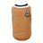 Knitted preppy V-neck pet jumper vest in Student Blue, side view