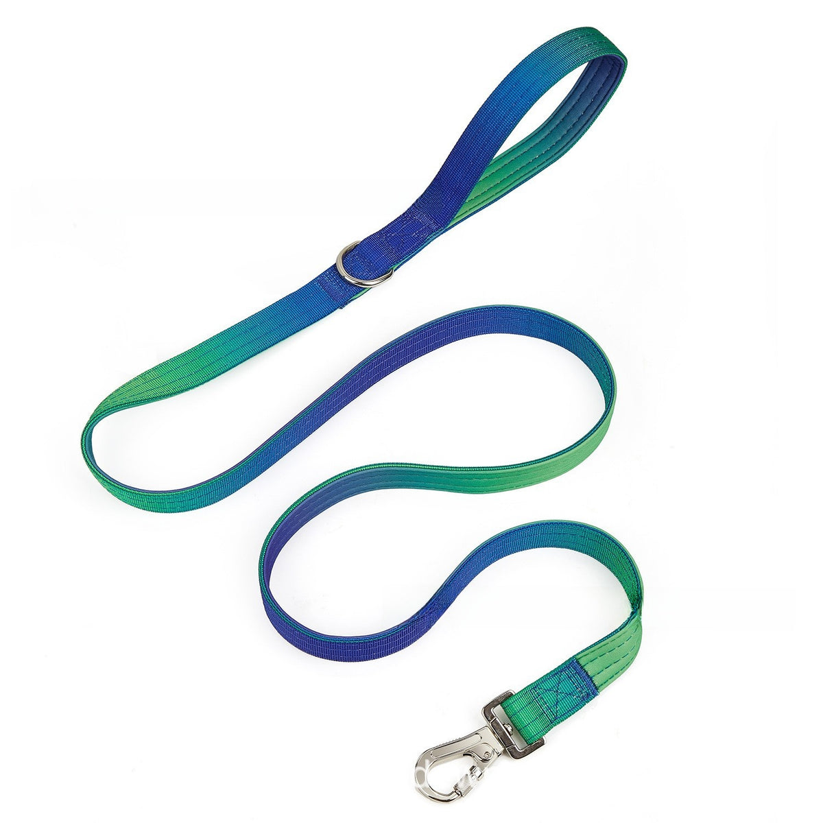 Gradient colour no pull dog harness with matching lead