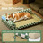Graffiti green removable cover pet mat measuring 40 by 30cm