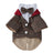 Formal dog suits with ties in a range of designs