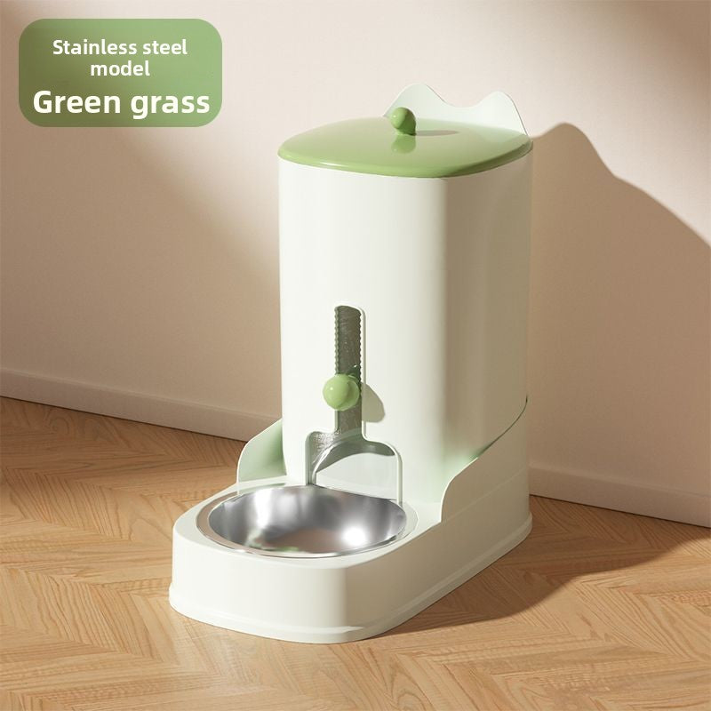 Automatic feeder and water dispenser