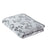 Coral fleece pet blanket with print in Grey Paw, size 40 x 60cm