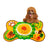 Fleece bone shaped snuffle mat for dogs, detail photo 4