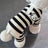 Striped four leg dog top with lead ring, available in 2 colours, image 8