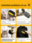Static Cat Hair Remover Gloves, 1 to 3 Piece Sets