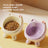 Elevated Ceramic Cat Food and Water Bowl with Weighted Non-Slip Base in Glazed Colours