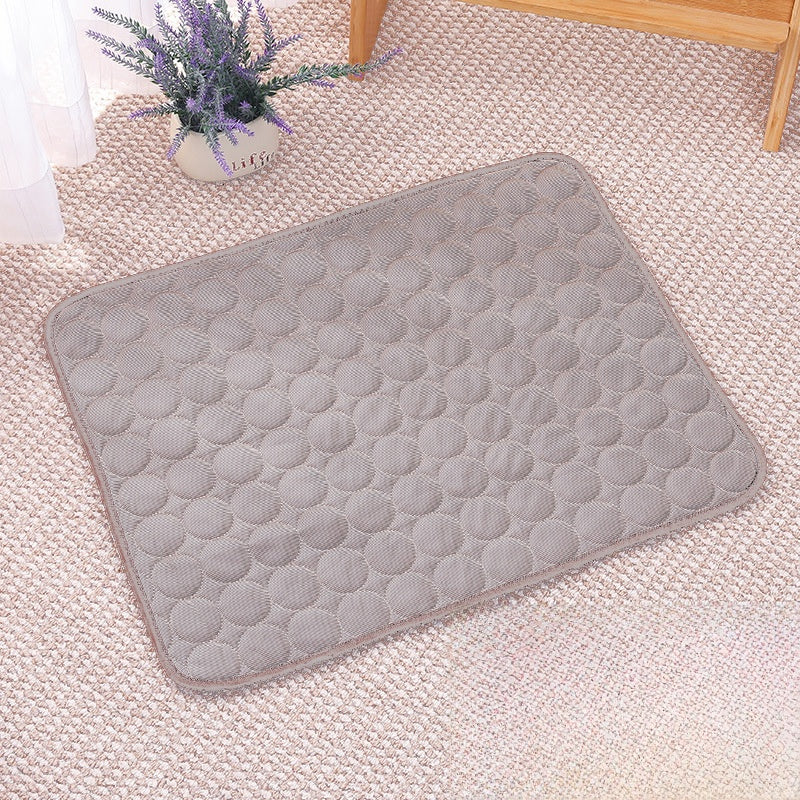 Blue ice silk pet cooling mat for cats and dogs, photo 24