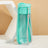 Flip-Top Foldable Plastic Pet Water Bottle with Secure Seal in Eight Colours for Walks