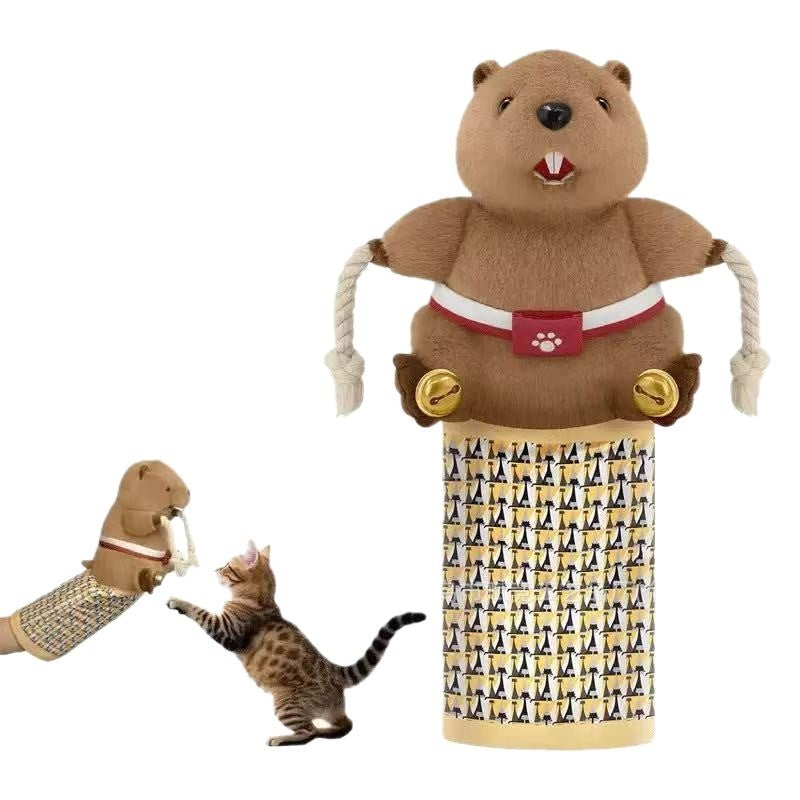 Plush cat wrestling glove - view 5