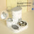 Automatic Pet Feeder and Waterer Bowl