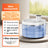 Wireless Smart Pet Water Dispenser with 4000mAh Battery, Sensor and Circulating Filter