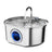 3.2L Stainless Steel Pet Water Fountain with Silent Pump and 3-Stage Filtration