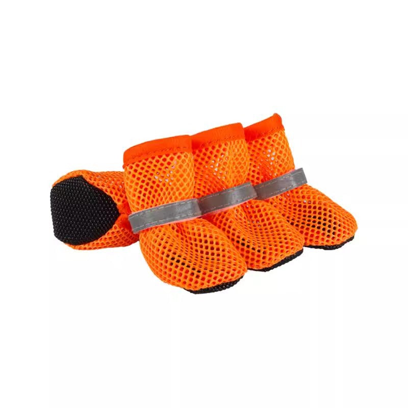 Breathable mesh dog shoes set of four, available in 4 colours, image 11
