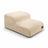 Soft sponge pet stairs with washable cover in Beige 2 Step