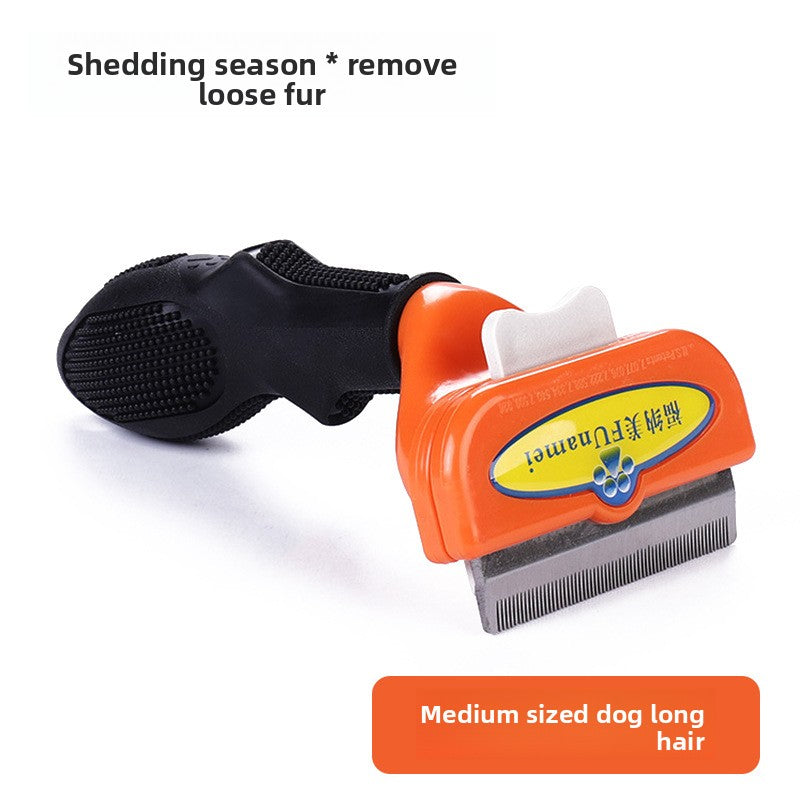 Deshedding Brush for Dogs and Cats, Short and Long Hair Coats