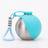 Portable stainless steel pet water bottle with foldable bowl from Pet Royale, photo 7 of 7