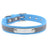 Reflective pet collar with steel name tag, ideal for everyday use