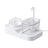 Automatic Cat Water Fountain with Silent Pump, 6 Filter Boxes and Multiple Power Options