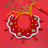 Hand knitted Christmas and floral pet scarf for dogs and cats, image 19