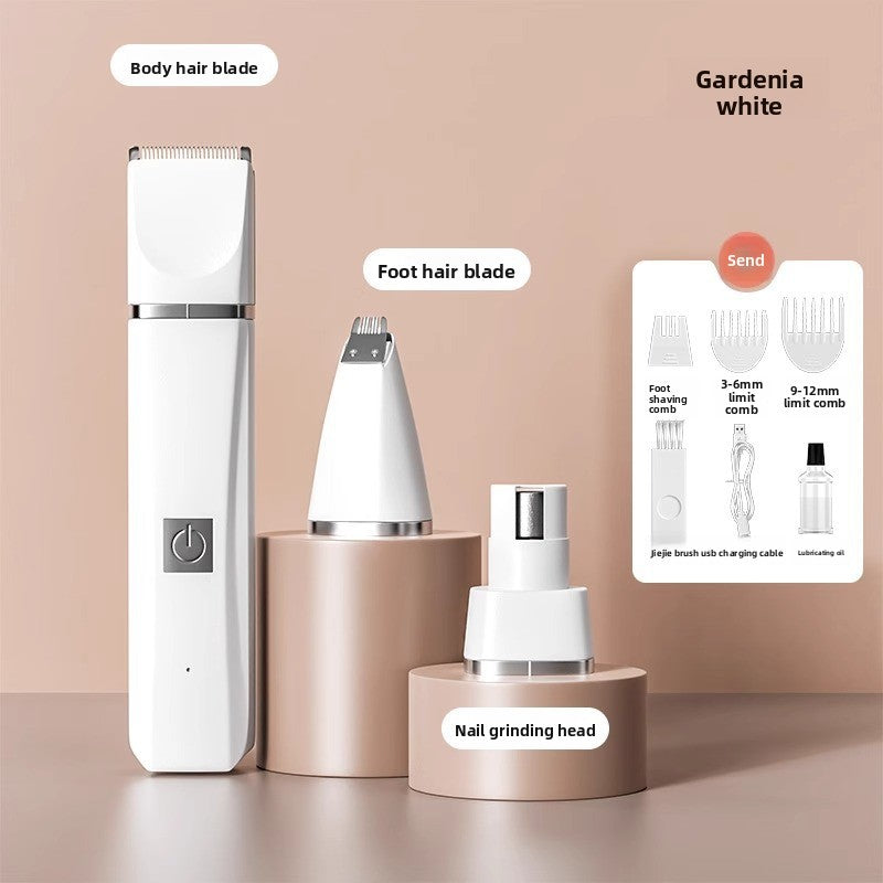 Cordless Pet Hair Clipper Kit with Paw and Nail Attachments
