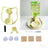 Gravity pet water dispenser bowl with anti-tip base in Floor Standing, Yellow