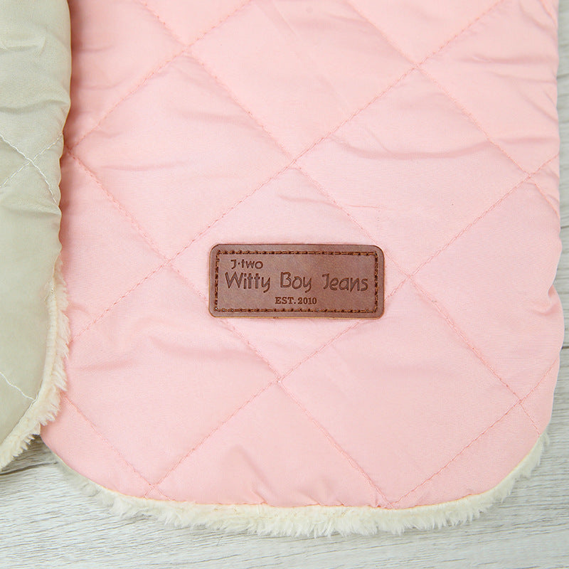 Padded puffer jacket for small dogs, available in 3 colours, image 3