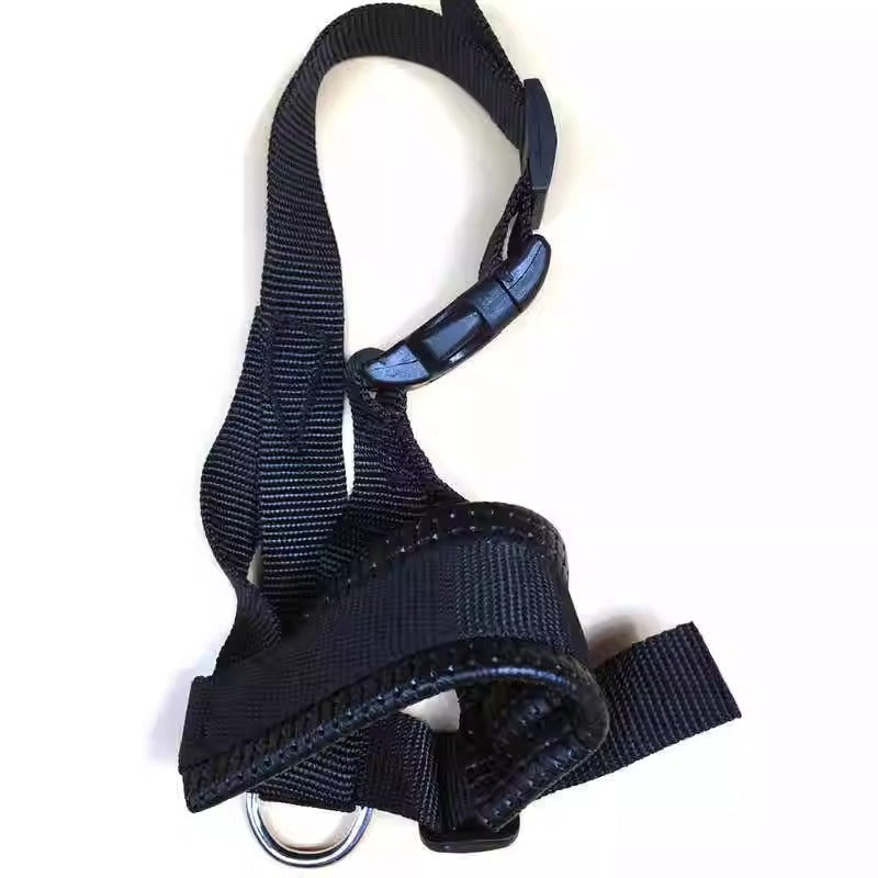 Breathable Mesh Dog Muzzle, Adjustable Anti-Bite Mouth Cover
