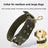 Wide double-layer nylon dog collar in 3 colour options