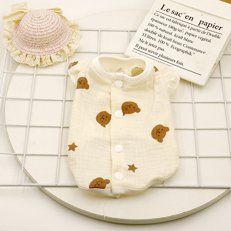 Crepe summer dog vest, available in 13 styles, image 26