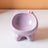 Elevated Ceramic Cat Food and Water Bowl with Weighted Non-Slip Base in Glazed Colours