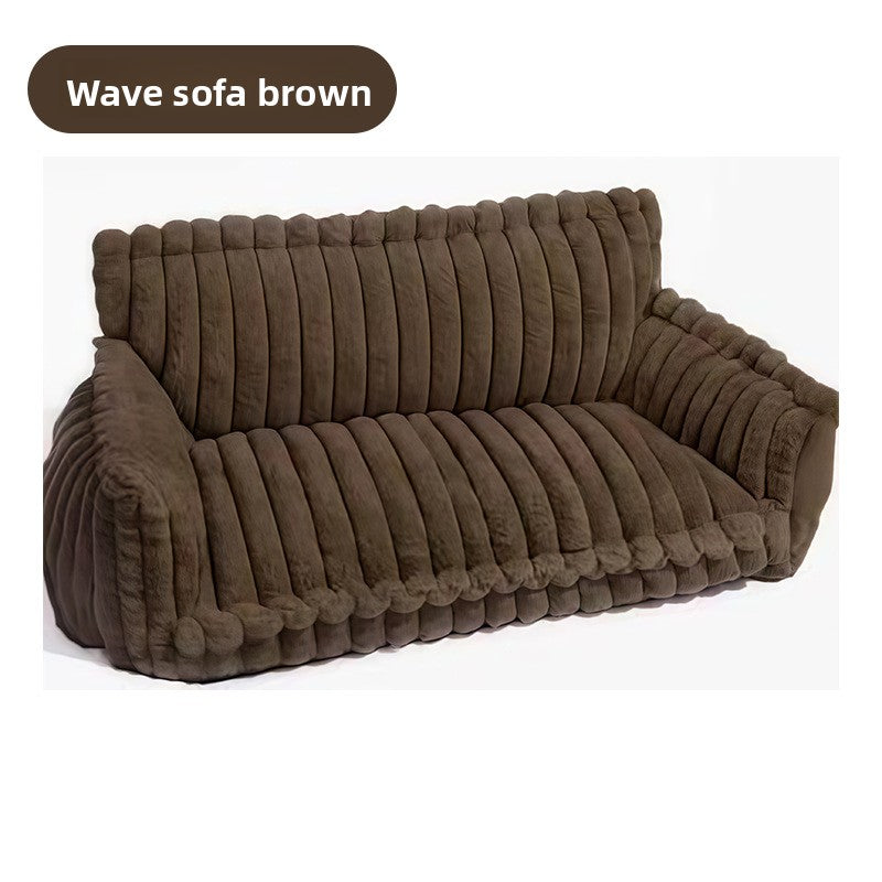 Removable washable plush pet bed with grid mat, photo 13 of 37