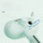 White pet spray grooming brush with misting water tank, photo 4
