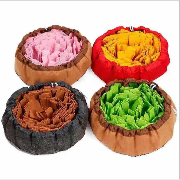 Felt Snuffle Mat Slow Feeder for Dogs, Nose Work Training Pad