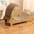 Corrugated cardboard cat scratcher rocking lounge with mat, photo 6 of 29