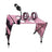 Foldable Stainless Steel Pet Grooming Table with Storage Bag