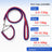 Braided nylon rope dog lead, available from Pet Royale UK