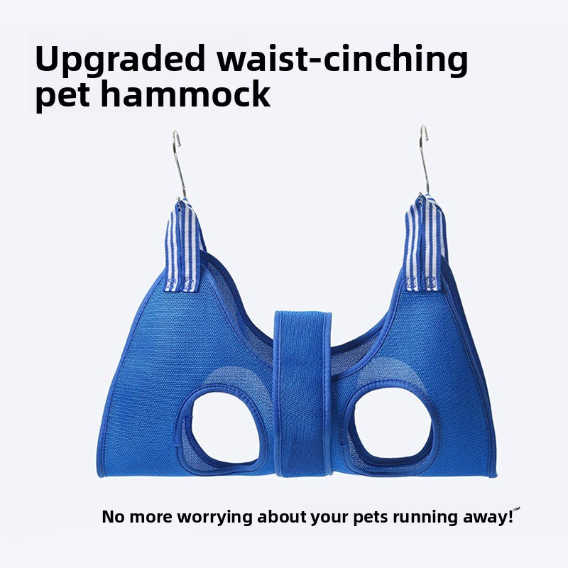 Multifunctional Pet Grooming Hammock and Washing Bag Set