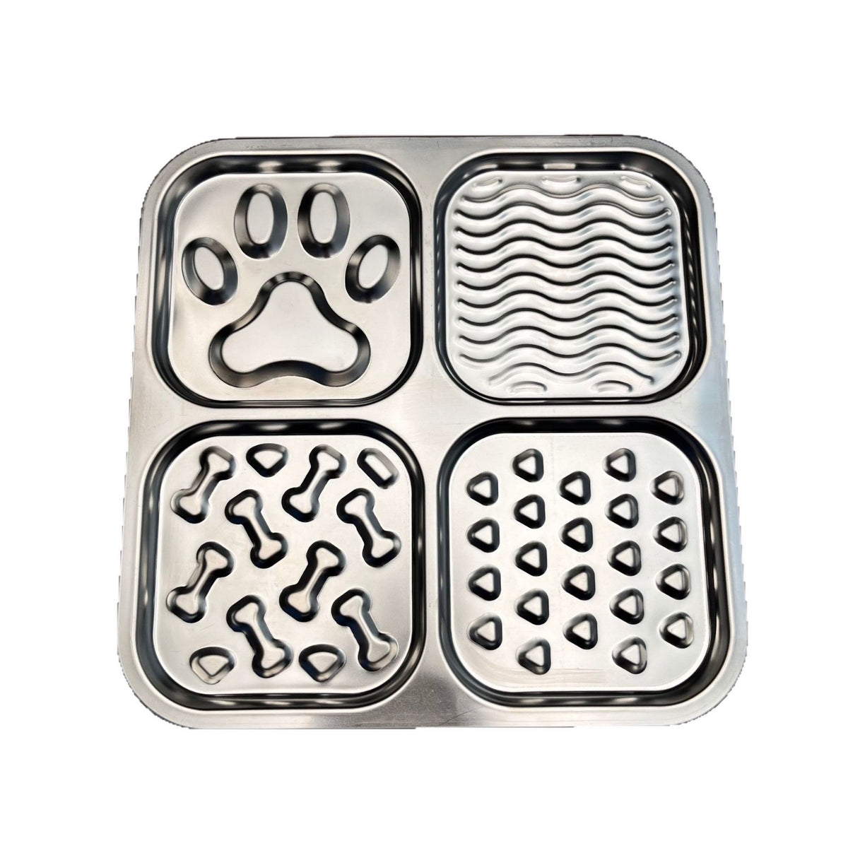 Silicone Slow Feeder Pet Bowl with Suction Cup Base for Licking Yoghurt and Wet Food