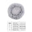 Semi-enclosed shell cat bed in soft plush, additional product photo