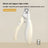 LED Pet Nail Clipper and Grinder with Light