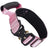 Adjustable nylon dog collar in 8 colour options