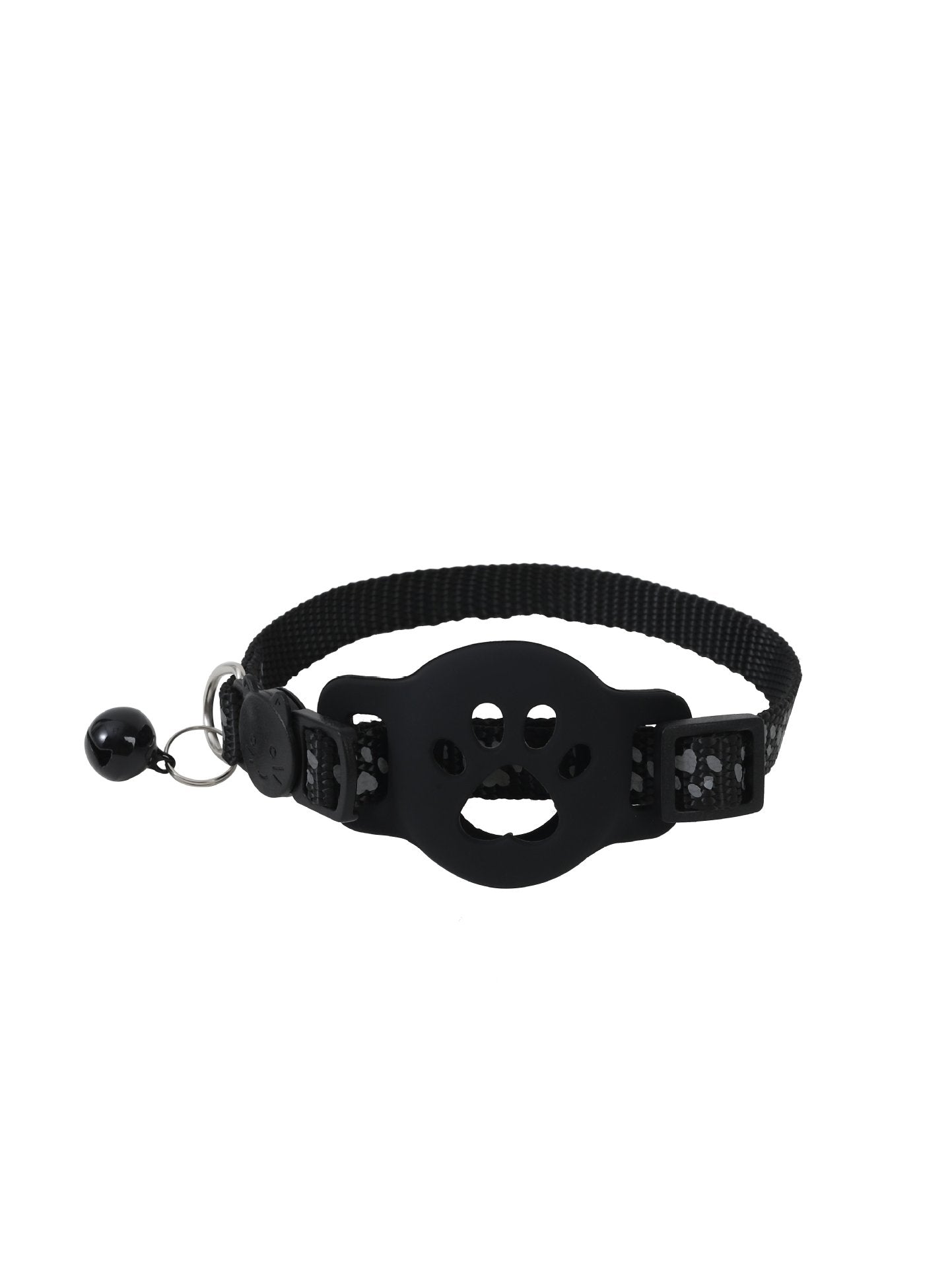 Reflective breakaway cat collar with silicone AirTag case, tag not included, product image 6