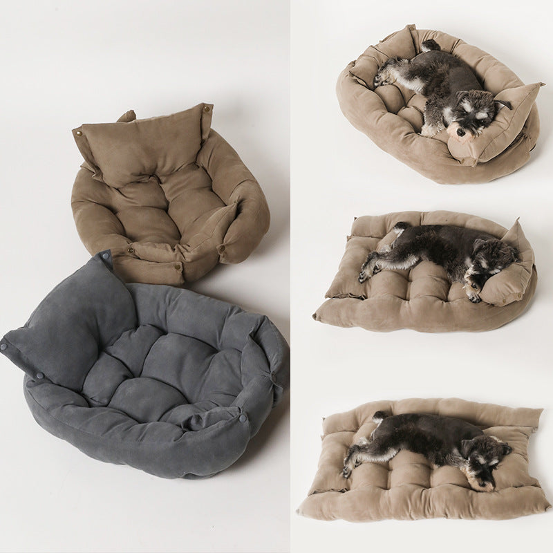 Foldable convertible cat bed that becomes a sofa, photo 2 of 49