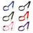 Adjustable nylon pet tether lead, close-up detail view
