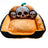 Halloween sofa bed for cats and small dogs in Skull Style