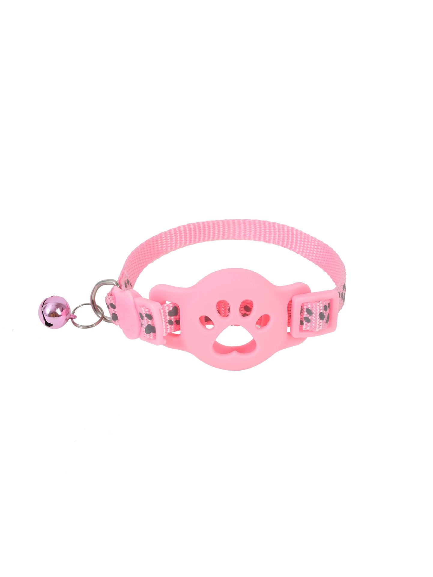 Reflective breakaway cat collar with silicone AirTag case, tag not included, product image 8