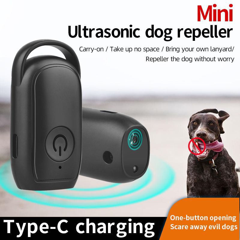 Mini Ultrasonic Dog Repeller ? High-Power, Long-Range Bark Control Device