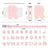 Personalised silicone pet collar with letters, main product photo