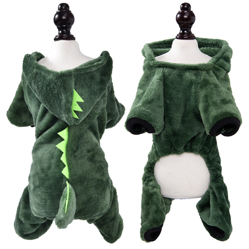 Coral fleece animal costume for dogs and cats, available in 7 styles, image 3