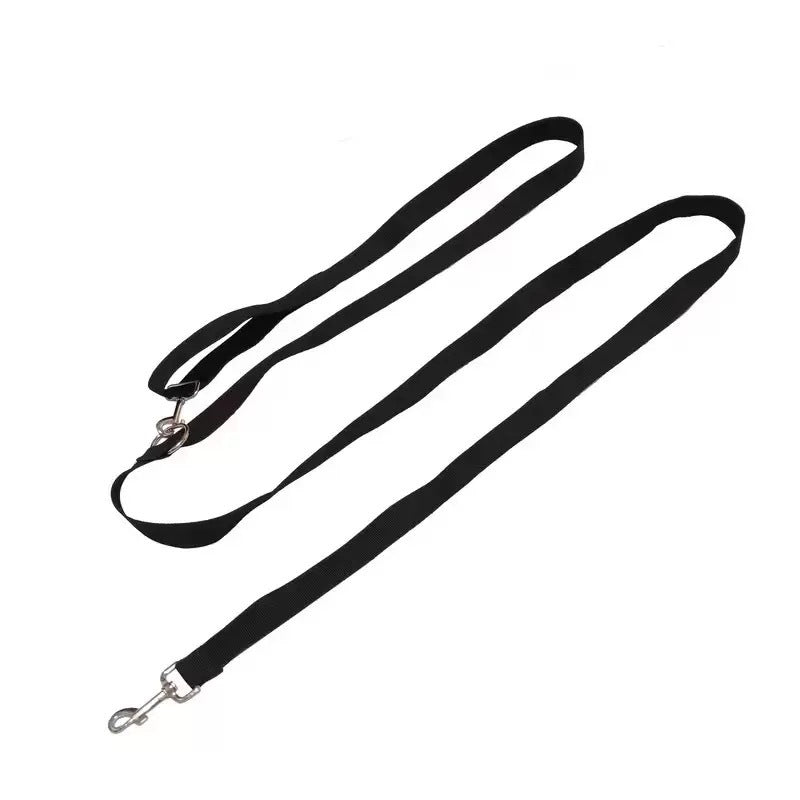 Thick nylon dog walking lead 238cm long in 6 colour options